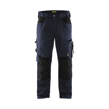 Pantalon cordura stretch 2D BLAKLADER Marine foncé Noir 42