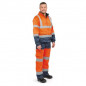 Veste de travail haute visibilité orange taille M