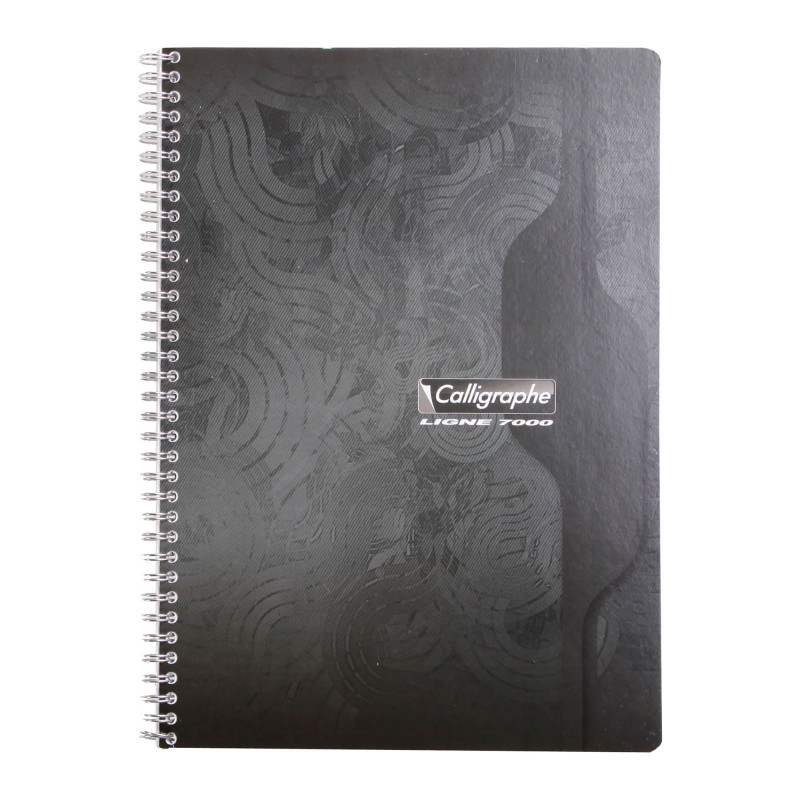 CAHIER SPIRALE CALLIGRAPHE A4 21 X 29,7 CM PETITS CARREAUX 100 PAGES