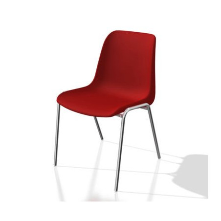 CHAISE COQUE UNIVERSELLE ROUGE