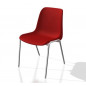 CHAISE COQUE UNIVERSELLE ROUGE