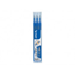 LOT 3 RECHARGES FRIXION BLEU 0,7MM