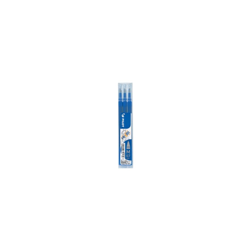 LOT 3 RECHARGES FRIXION BLEU 0,7MM