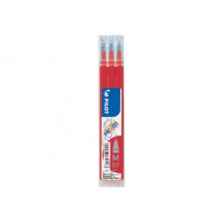 LOT 3 RECHARGES FRIXION ROUGE 0,7MM