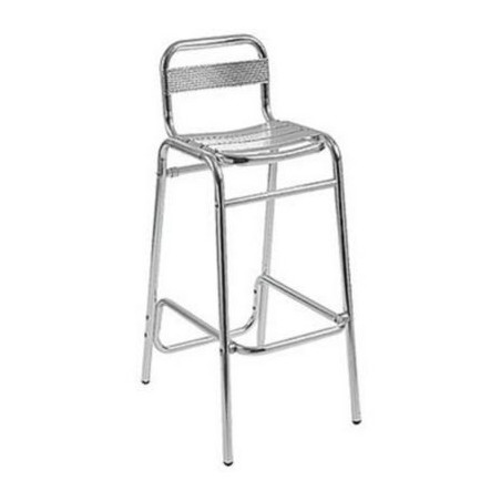 TABOURET HAUT INOX LORRAINE