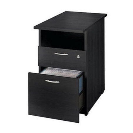 CAISSON HAUTEUR BUREAU PRONTO NOIR