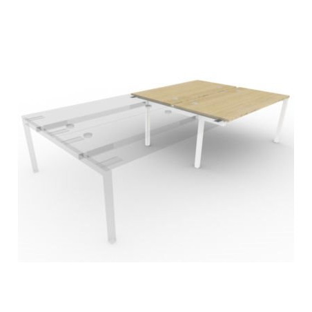 BENCH SUIVANT ARCHE 160X165 CHENE BLANC