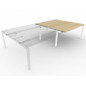 BENCH SUIVANT ARCHE 160X165 CHENE BLANC