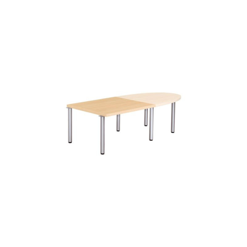 TABLE CONSUL EXT L140XP120 CHENE CLAIR