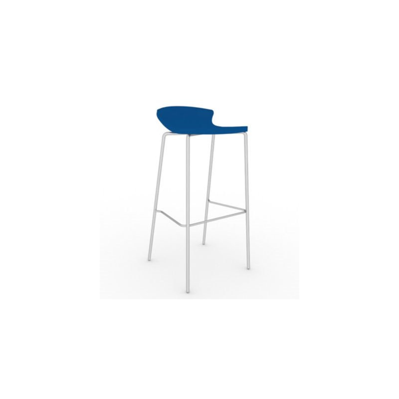 TABOURET BAR FINGAL BLEU